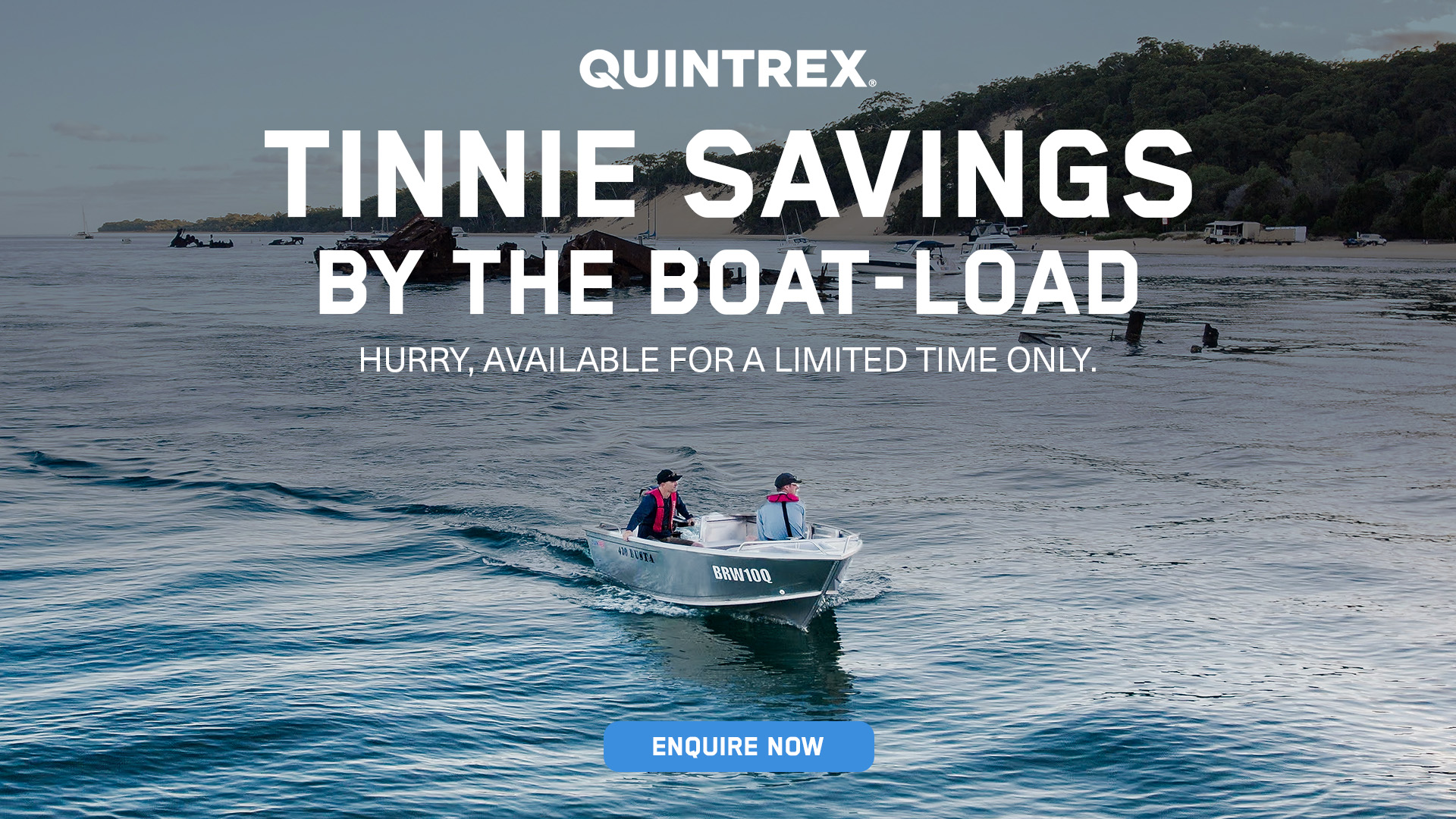 Save Big with Quintrex! Tinnie Savings by the Boat Load